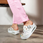 Ciabatte da lavoro anatomiche da donna con zeppa / Ciabatte da lavoro anatomiche da donna con zeppa /