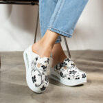 Ciabatte da lavoro anatomiche da donna con zeppa /