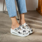 Ciabatte da lavoro anatomiche da donna con zeppa /