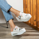 Ciabatte da lavoro anatomiche da donna con zeppa / Ciabatte da lavoro anatomiche da donna con zeppa /