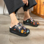 Ciabatte da lavoro anatomiche da donna con zeppa / Ciabatte da lavoro anatomiche da donna con zeppa /