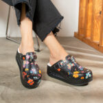 Ciabatte da lavoro anatomiche da donna con zeppa / Ciabatte da lavoro anatomiche da donna con zeppa /