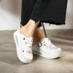 Ciabatte da lavoro anatomiche da donna con zeppa / Ciabatte da lavoro anatomiche da donna con zeppa /