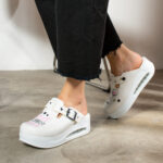 Ciabatte da lavoro anatomiche da donna con zeppa / Ciabatte da lavoro anatomiche da donna con zeppa /