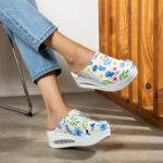 Ciabatte da lavoro anatomiche da donna con zeppa / Ciabatte da lavoro anatomiche da donna con zeppa /