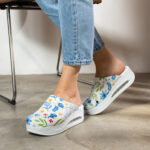 Ciabatte da lavoro anatomiche da donna con zeppa / Ciabatte da lavoro anatomiche da donna con zeppa /