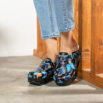 Ciabatte da lavoro anatomiche da donna con zeppa /