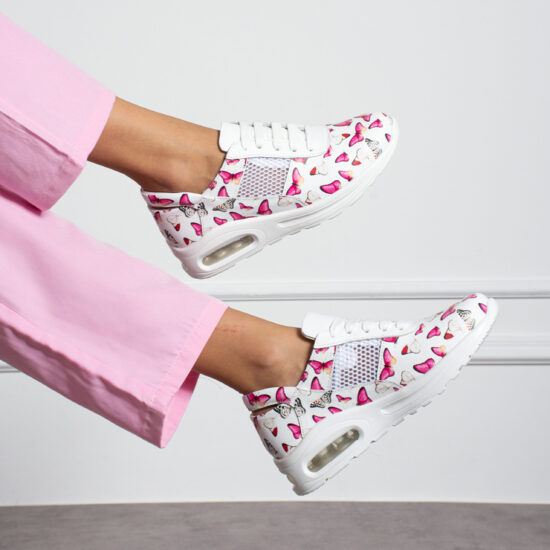 Sneakers da lavoro leggeri per donne in pelle naturale