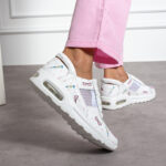 Sneakers medici leggeri per donne in pelle naturale /