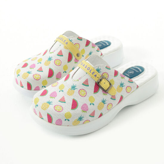 Alternative view of Ciabatte in pelle antifatica con gel