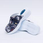 Ciabatte in pelle antifatica con gel /