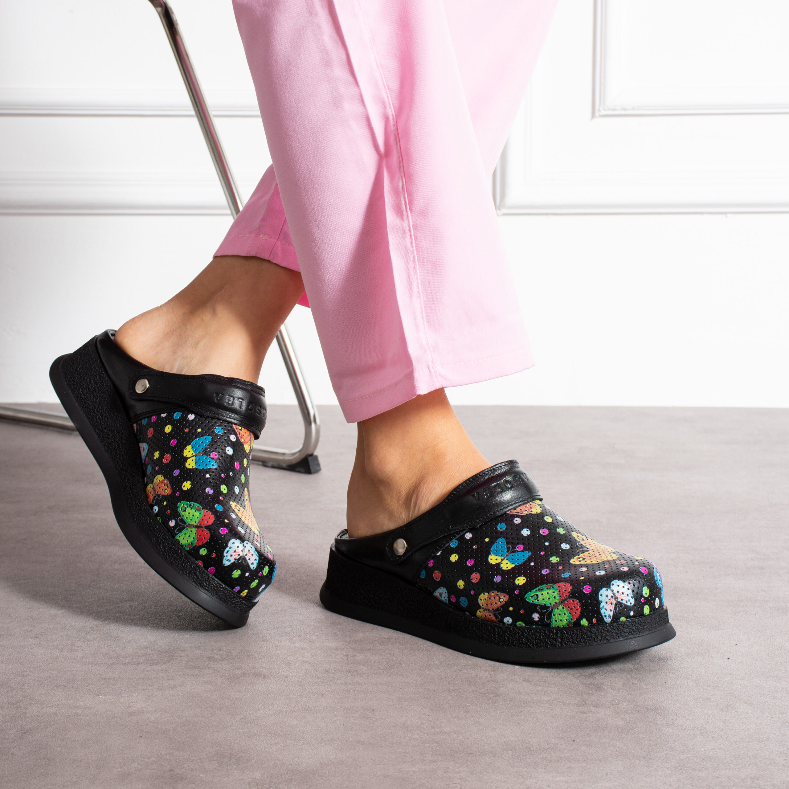 ESPRIT Pantofole A Calzino Donna | Suola Gomma Antiscivolo | Cotone Biologico | Modello 17361