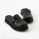 Sabot medico in pelle nera / Sabot medico in pelle nera /