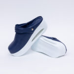 Sabot medico in pelle con zeppa e cinturino dietro / Sabot medico in pelle con zeppa e cinturino dietro /