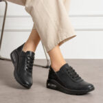 Sneakers anatomici neri in pelle naturale / Sneakers anatomici neri in pelle naturale /