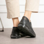 Sneakers anatomici neri in pelle naturale / Sneakers anatomici neri in pelle naturale /