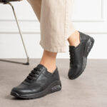 Sneakers anatomici neri in pelle naturale / Sneakers anatomici neri in pelle naturale /