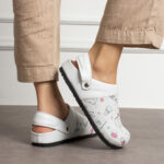 Sabot anatomico in pelle donna /