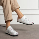 Sabot anatomico in pelle donna /