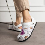 Sabot anatomico in pelle donna /