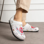 Sabot anatomico in pelle donna /