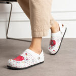 Sabot anatomico in pelle donna /