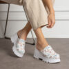 Sabot punta chiusa in pelle con plateau per donna Zoccoli da lavoro donna Colorate 5 Sabot punta chiusa in pelle con plateau per donna Zoccoli da lavoro donna Colorate 5