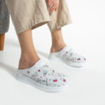 Zoccoli sanitari in pelle per dentisti /