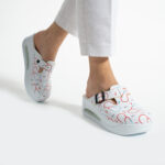 Zoccoli sanitari da donna con zeppa per infermiere /