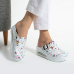 Zoccoli professionali da donna con zeppa per dentiste /