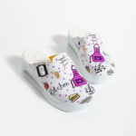 Zoccoli da lavoro anatomiche da donna con zeppa per cucina /