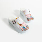 Zoccoli da lavoro anatomici da donna con zeppa per cucina / Zoccoli da lavoro anatomici da donna con zeppa per cucina /