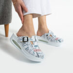 Zoccoli sanitari da donna con zeppa per infermiere /