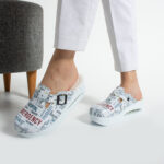 Zoccoli sanitari da donna con zeppa per infermiere /