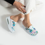 Zoccoli anatomici da lavoro con zeppa e stampa colorata / Zoccoli anatomici da lavoro con zeppa e stampa colorata /