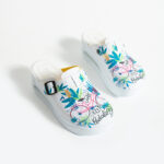 Zoccoli anatomici da lavoro con zeppa e stampa colorata / Zoccoli anatomici da lavoro con zeppa e stampa colorata /