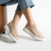 Sneakers da donna taupe leggere in pelle naturale Sneakers da donna 5 Sneakers da donna taupe leggere in pelle naturale Sneakers da donna 5