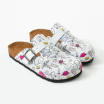 Sabot anatomico in pelle donna per infermiere / Sabot anatomico in pelle donna per infermiere /