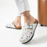 Sabot anatomico in pelle donna per maestre / Sabot anatomico in pelle donna per maestre /