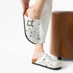 Sabot anatomico in pelle donna per maestre / Sabot anatomico in pelle donna per maestre /