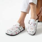 Sabot anatomico in pelle donna per estetiste / Sabot anatomico in pelle donna per estetiste /