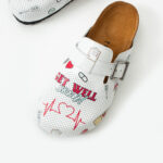 Sabot anatomico in pelle donna per infermiere / Sabot anatomico in pelle donna per infermiere /