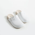 Ciabatte di gomma donna chiuse bianche /