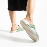 Ciabatte di gomma donna chiuse verdi / Ciabatte di gomma donna chiuse verdi /