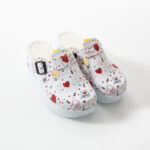 Zoccoli sanitari da donna con zeppa per infermiera /