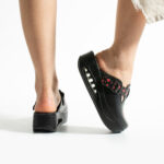 Zoccoli sanitari da donna con zeppa per infermiere /