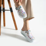 Ciabatte da lavoro anatomiche da donna con zeppa / Ciabatte da lavoro anatomiche da donna con zeppa /