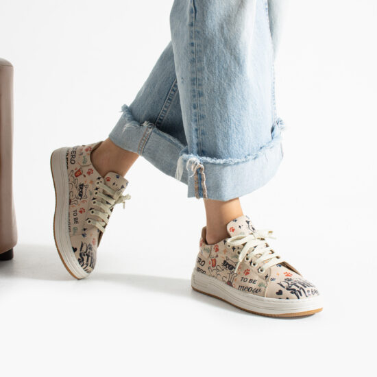 Sneakers donna ergonomiche colorate in pelle Sneakers donna colorate 2 Alternative view of Sneakers donna ergonomiche colorate in pelle