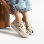 Sneakers donna ergonomiche colorate in pelle / Sneakers donna ergonomiche colorate in pelle /