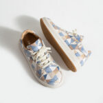 Sneakers donna ergonomiche colorate in pelle /